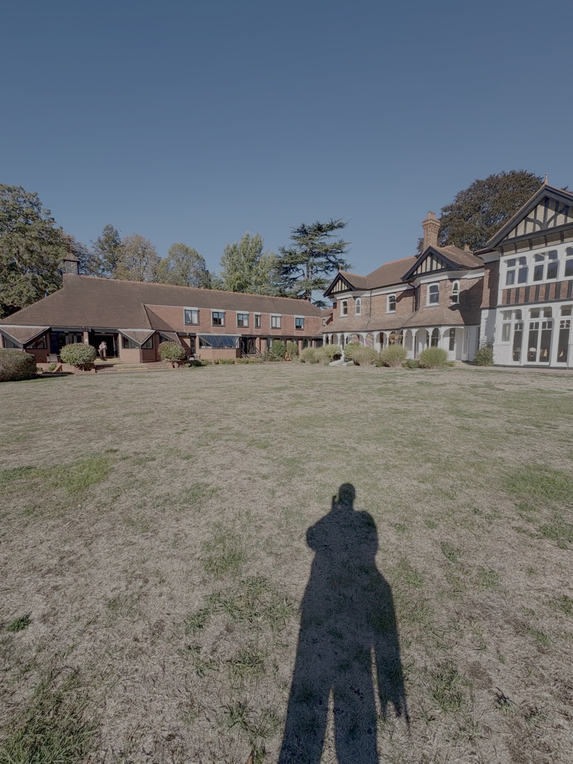 Moor Hall, CIM's home in Cookham, across the lawn